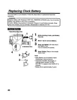 Предварительный просмотр 48 страницы Panasonic Palmcoder PalmSight PV-L679 Operating Instructions Manual