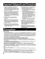 Preview for 4 page of Panasonic Palmcoder PV-A16 Operating Instructions Manual