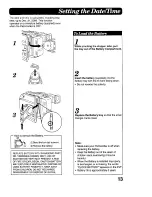 Preview for 13 page of Panasonic Palmcoder PV-A16 Operating Instructions Manual