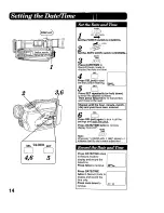 Preview for 14 page of Panasonic Palmcoder PV-A16 Operating Instructions Manual