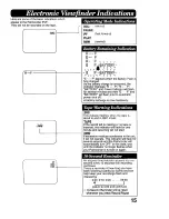 Preview for 15 page of Panasonic Palmcoder PV-A16 Operating Instructions Manual