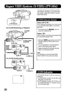 Preview for 20 page of Panasonic Palmcoder PV-A16 Operating Instructions Manual