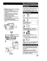 Preview for 27 page of Panasonic Palmcoder PV-A16 Operating Instructions Manual