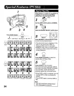 Preview for 34 page of Panasonic Palmcoder PV-A16 Operating Instructions Manual