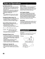 Preview for 40 page of Panasonic Palmcoder PV-A16 Operating Instructions Manual