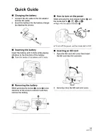 Предварительный просмотр 11 страницы Panasonic Palmcoder SDR-H40P Operating Instructions Manual