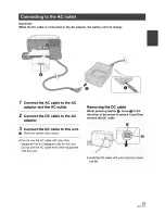 Предварительный просмотр 21 страницы Panasonic Palmcoder SDR-H40P Operating Instructions Manual