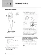 Предварительный просмотр 34 страницы Panasonic Palmcoder SDR-H40P Operating Instructions Manual