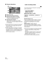 Предварительный просмотр 36 страницы Panasonic Palmcoder SDR-H40P Operating Instructions Manual