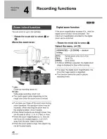 Предварительный просмотр 40 страницы Panasonic Palmcoder SDR-H40P Operating Instructions Manual