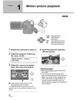 Предварительный просмотр 54 страницы Panasonic Palmcoder SDR-H40P Operating Instructions Manual