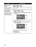 Предварительный просмотр 66 страницы Panasonic Palmcoder SDR-H40P Operating Instructions Manual