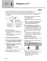 Предварительный просмотр 72 страницы Panasonic Palmcoder SDR-H40P Operating Instructions Manual