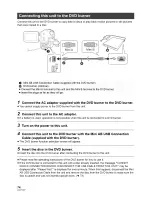 Предварительный просмотр 74 страницы Panasonic Palmcoder SDR-H40P Operating Instructions Manual