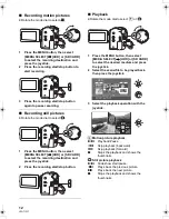 Предварительный просмотр 12 страницы Panasonic Palmcoder SDR-H40PC Operating Instructions Manual