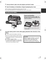 Preview for 19 page of Panasonic Palmcoder SDR-H40PC Operating Instructions Manual