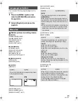 Предварительный просмотр 29 страницы Panasonic Palmcoder SDR-H40PC Operating Instructions Manual