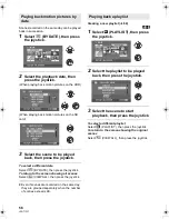 Предварительный просмотр 56 страницы Panasonic Palmcoder SDR-H40PC Operating Instructions Manual