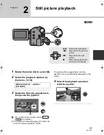 Предварительный просмотр 57 страницы Panasonic Palmcoder SDR-H40PC Operating Instructions Manual