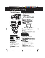 Preview for 20 page of Panasonic Palmcorder Camcorder PV-L353-K Operating Instructions Manual