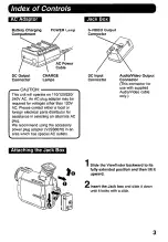 Предварительный просмотр 3 страницы Panasonic Palmcorder DIGITAL 6 PV-DAC9 Operating Instructions Manual