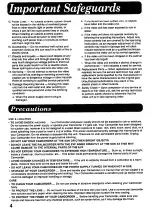 Предварительный просмотр 4 страницы Panasonic Palmcorder IQ DisplayMate PV-L606 Operating Instructions Manual