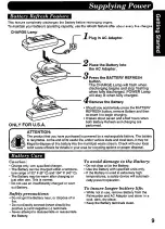 Предварительный просмотр 9 страницы Panasonic Palmcorder IQ DisplayMate PV-L606 Operating Instructions Manual