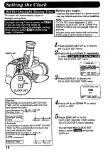 Предварительный просмотр 14 страницы Panasonic Palmcorder IQ DisplayMate PV-L606 Operating Instructions Manual