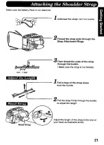 Предварительный просмотр 21 страницы Panasonic Palmcorder IQ DisplayMate PV-L606 Operating Instructions Manual