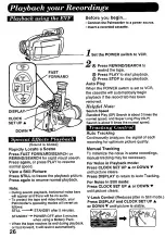 Предварительный просмотр 26 страницы Panasonic Palmcorder IQ DisplayMate PV-L606 Operating Instructions Manual