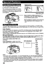 Предварительный просмотр 30 страницы Panasonic Palmcorder IQ DisplayMate PV-L606 Operating Instructions Manual