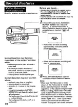 Предварительный просмотр 36 страницы Panasonic Palmcorder IQ DisplayMate PV-L606 Operating Instructions Manual