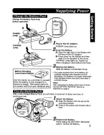 Предварительный просмотр 7 страницы Panasonic Palmcorder IQ PV-A206 User Manual