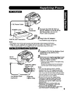 Предварительный просмотр 9 страницы Panasonic Palmcorder IQ PV-A206 User Manual