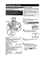 Предварительный просмотр 12 страницы Panasonic Palmcorder IQ PV-A206 User Manual