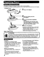 Preview for 8 page of Panasonic Palmcorder IQ PV-A216 User Manual