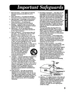 Preview for 3 page of Panasonic Palmcorder IQ PV-A226 User Manual