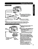 Preview for 9 page of Panasonic Palmcorder IQ PV-A226 User Manual