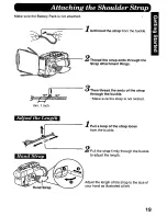 Preview for 19 page of Panasonic Palmcorder IQ PV-A306 User Manual