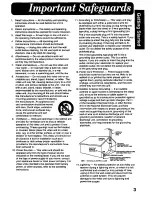 Preview for 3 page of Panasonic Palmcorder IQ PV-A386 User Manual