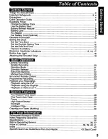 Preview for 5 page of Panasonic Palmcorder IQ PV-A386 User Manual