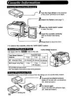 Preview for 10 page of Panasonic Palmcorder IQ PV-A386 User Manual