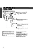 Предварительный просмотр 14 страницы Panasonic Palmcorder IQ PV-D326 Operating Instructions Manual