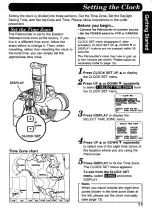 Предварительный просмотр 11 страницы Panasonic Palmcorder IQ PV-D476 Operating Instructions Manual