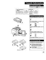 Preview for 11 page of Panasonic Palmcorder IQ PV-IQ304 Operating Instructions Manual