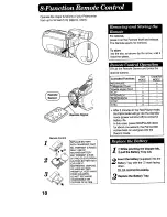 Предварительный просмотр 18 страницы Panasonic Palmcorder IQ PV-IQ404 Operating Instructions Manual