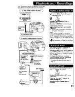 Предварительный просмотр 21 страницы Panasonic Palmcorder IQ PV-IQ404 Operating Instructions Manual