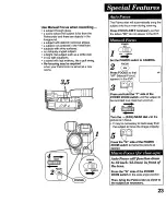 Предварительный просмотр 23 страницы Panasonic Palmcorder IQ PV-IQ404 Operating Instructions Manual