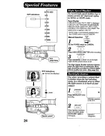 Предварительный просмотр 24 страницы Panasonic Palmcorder IQ PV-IQ404 Operating Instructions Manual