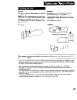 Предварительный просмотр 27 страницы Panasonic Palmcorder IQ PV-IQ404 Operating Instructions Manual